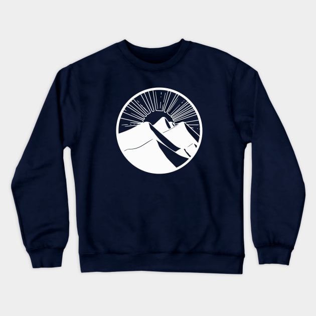 Rising Sun Crewneck Sweatshirt by DrawnOutThere